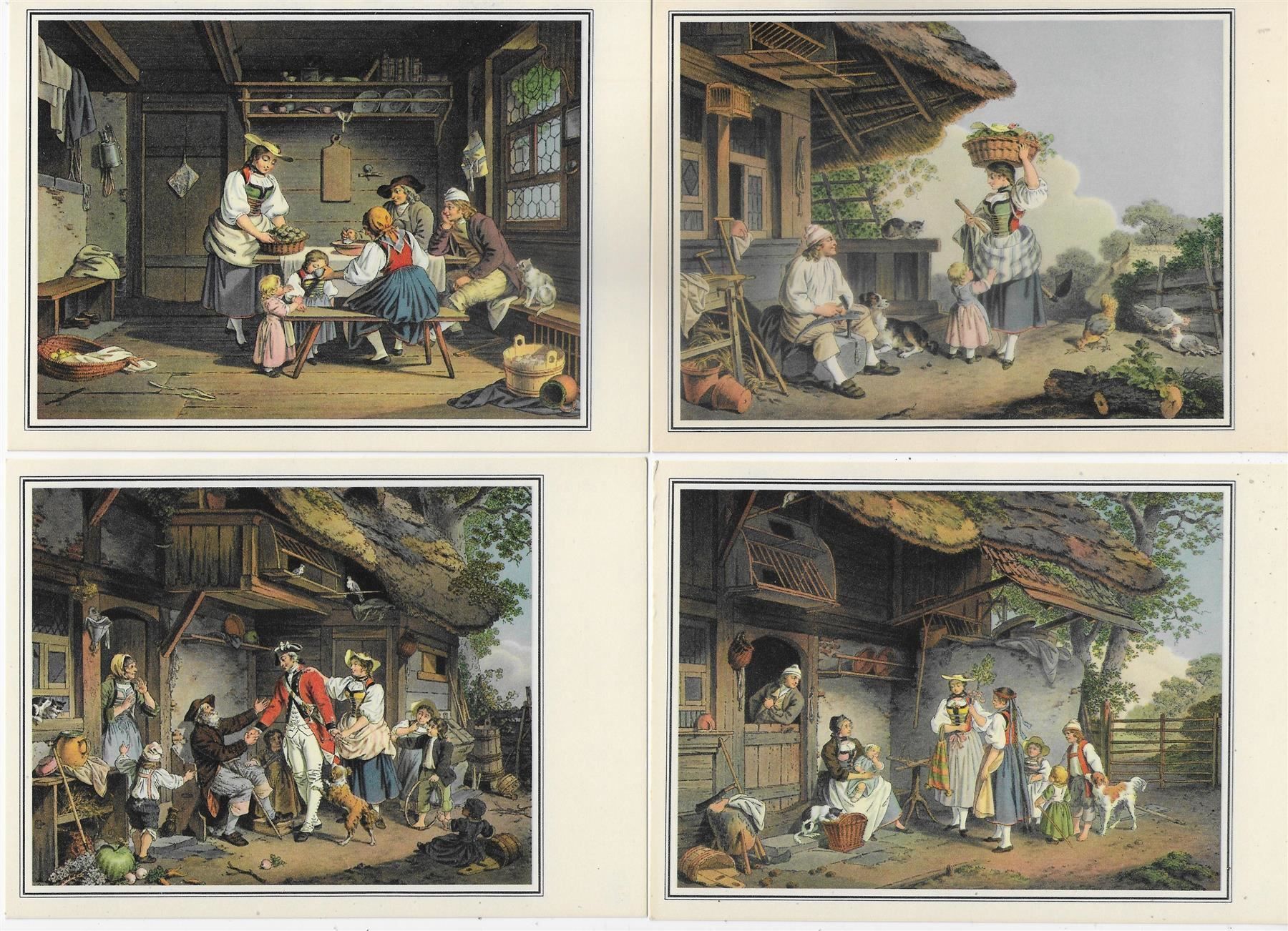 Cartoline postali: 5 AK Pro Juventute - Serie von Sigmund – Usato da Ettingen venduto da Kartenplanet 2