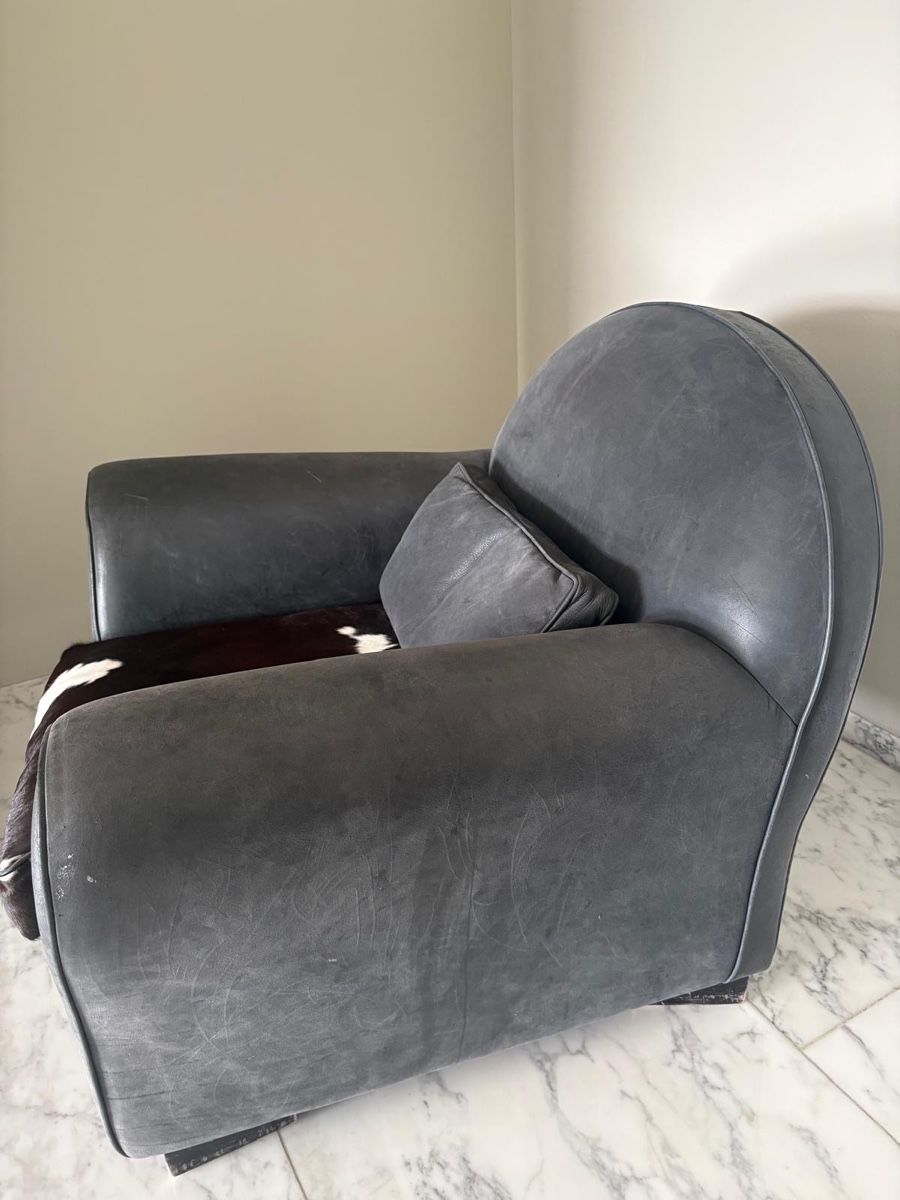 Poltrone: Sessel mit Kuhfell Sitzfläche  – Usato da Küsnacht ZH venduto da leo_77bd 1