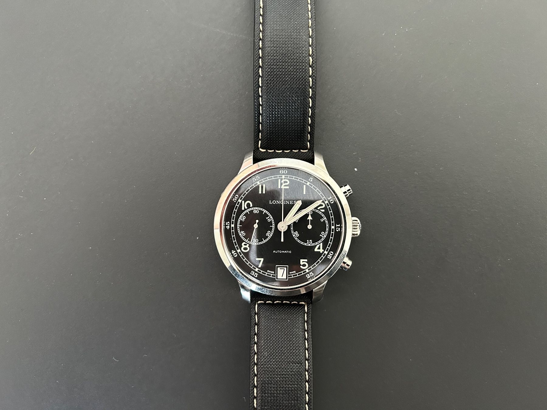 Longines Orologi: Longines Heritage Military 1938 Chronograph – Nuovo (secondo la descrizione) da Nidau venduto da kup_rl85 1