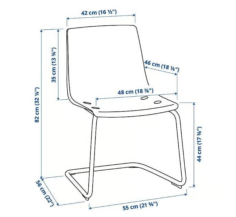 Sedie: Sedia trasparente Ikea TOBIAS – Usato da Caslano venduto da p.stavola 3