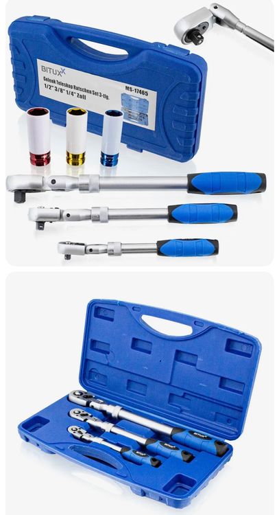 Milwaukee - 1/4" Kompakt- Ratschen- Set 39tlg. (4932492672