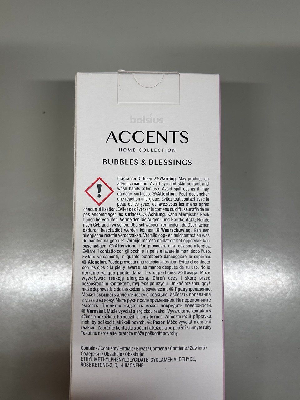 Diffuseurs: Diffusore a bastoncini Bolsius Accents "Bubbles & Blessings" – Neuf avec emballage d'origine à Giubiasco par LorisVale 3
