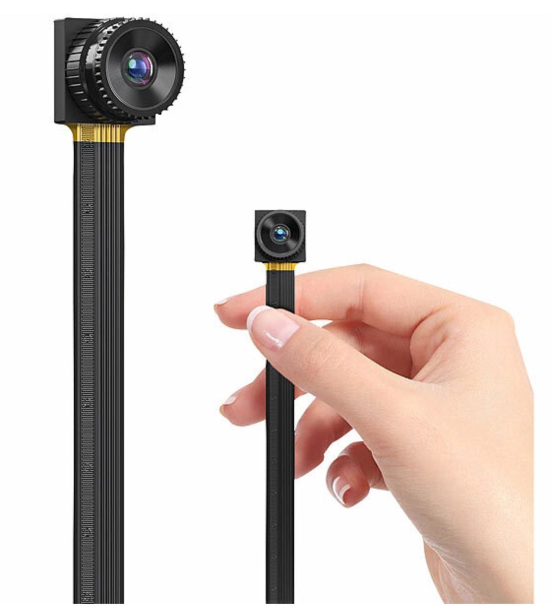 Fotocamera: 2er-Set 2K-WLAN-Micro-Einbaukameras, Bewegungserkennung – Nuovo e nell'imballaggio originale da Bülach venduto da StoreInShop.com 2