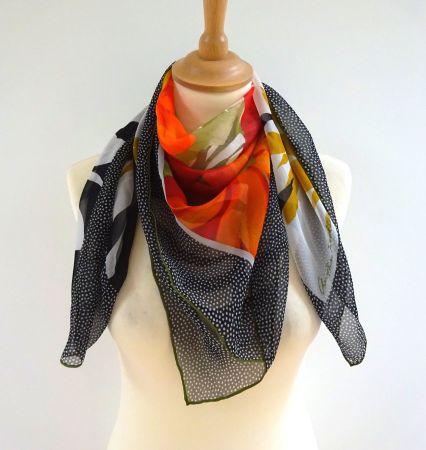 Christian Fischbacher - Seidenfoulard - ca. 90 x 90cm