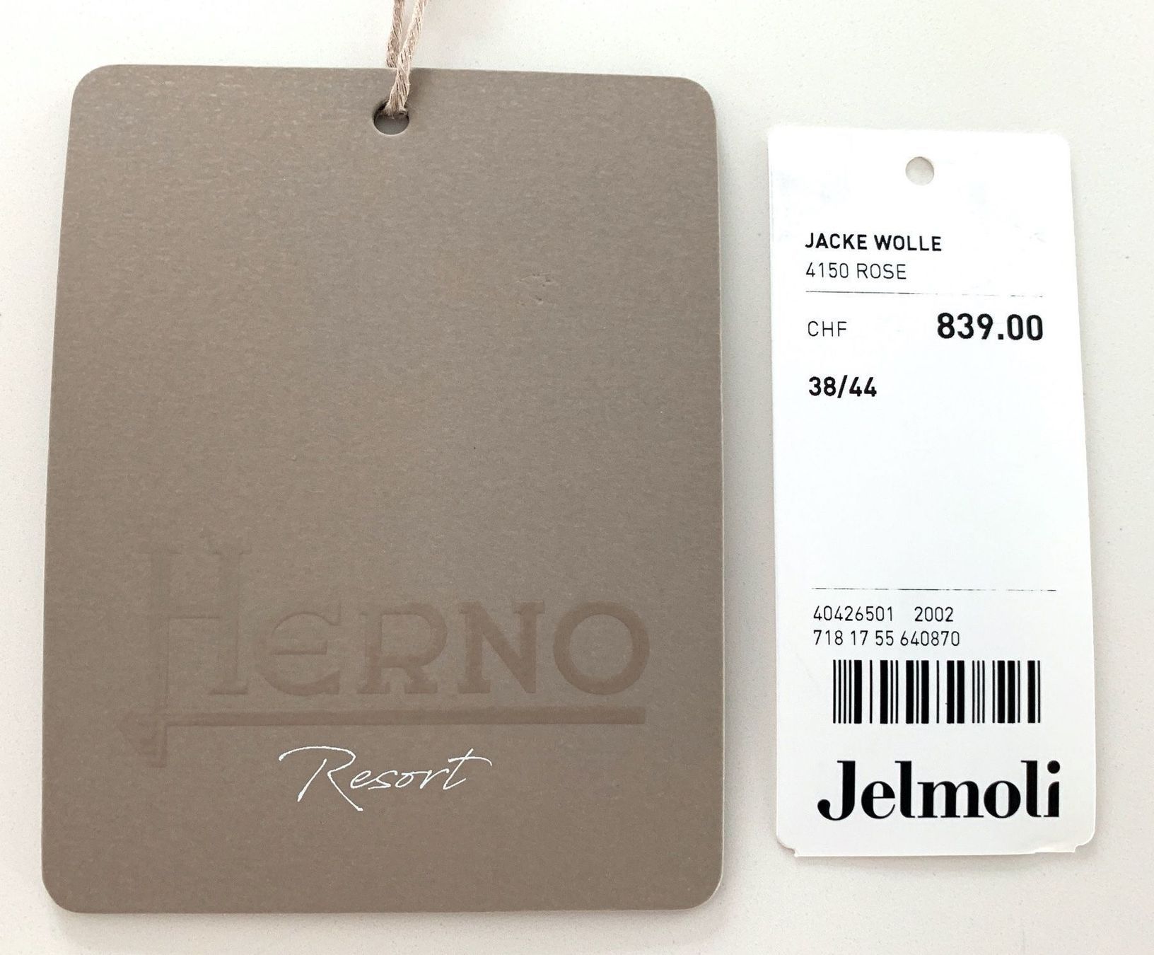 Herno Giacche: HERNO Wolljacke mit Kapuze - EU 38 – Usato da Bottmingen venduto da Merkur_Basel 8