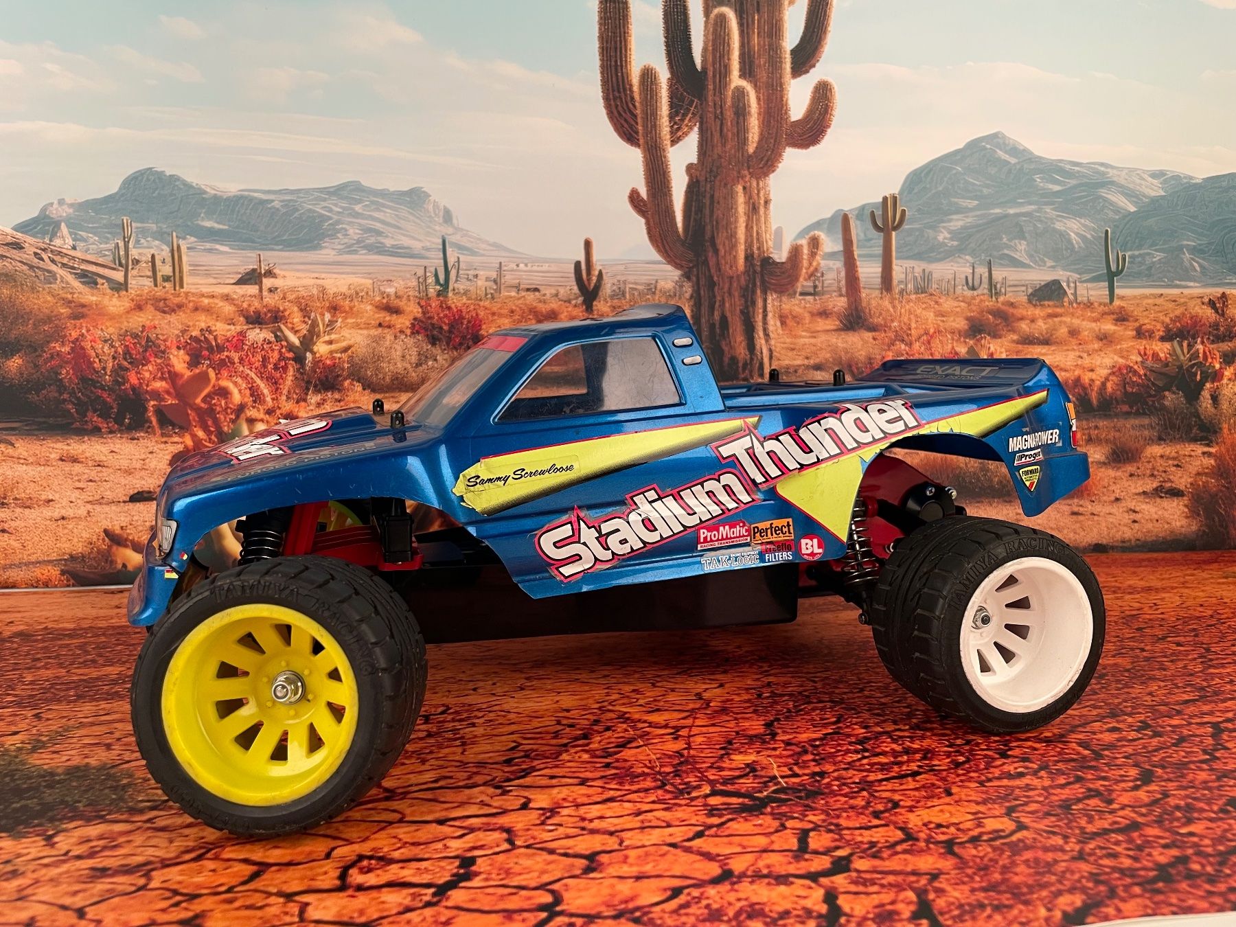 Tamiya Modellismo RC: Tamiya Stadium Thunder 1996 – Usato da Uznach venduto da nightcrawler 1