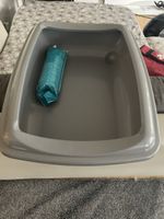 Katzentoilette Grau Top Zustand - Inkl. Katzenstreu!