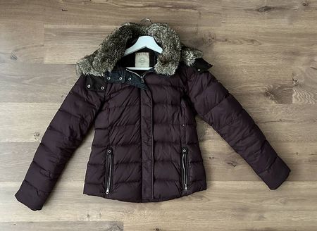 Esprit Daunenjacke - Grösse 34 - Bordeaux