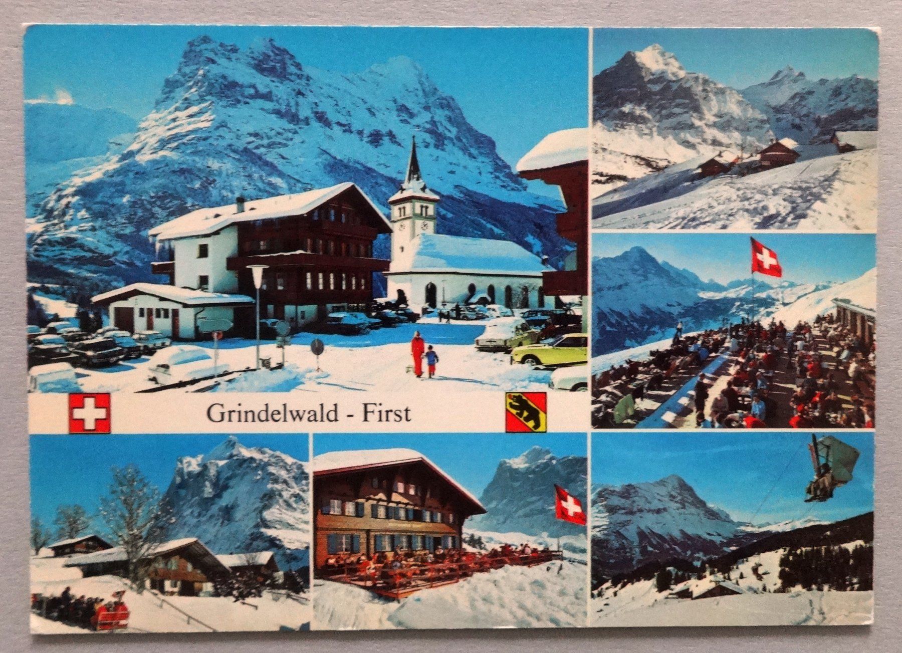 Cartes postales: Grindelwald - First – D'occasion à Fétigny par Billy2miny