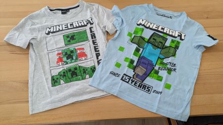 MINECRAFT - T-Shirt Set - Gr. 134