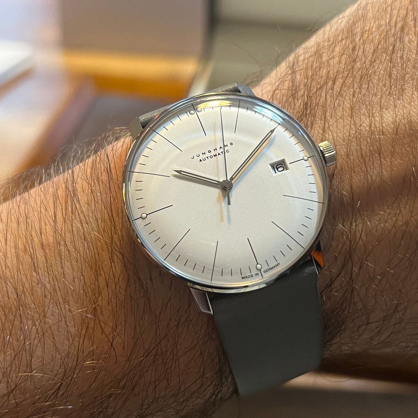 Junghans Montres: Junghans Max Bill Automatic Full Set 027/4002.48 – D'occasion à Carouge GE par Watchaser 3