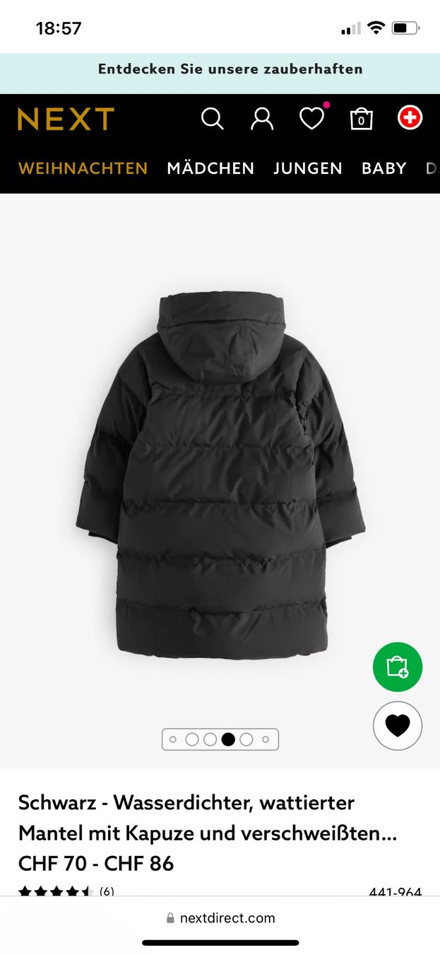 Next Giacche & Cappotti: Winterjacke / Mantel von NEXT – Nuovo e nell'imballaggio originale da Steffisburg venduto da elle013 7