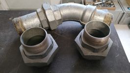 Holländer 2 1/2"  Wasserrohre massive  Ausführung
