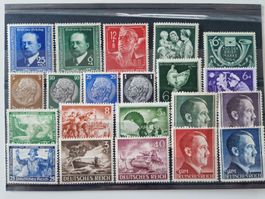 Deutsches Reich Briefmarken Wagner Nothilfe Adolf Hitler