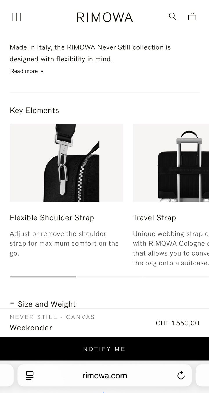 Taschen: Rimowa weekender Bag – Gebraucht aus Winterthur von ivan12891 2