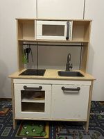 DUKTIG Play kitchen, birch, 72x40x109 cm