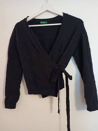 Wickeljacke aus Wolle von Benetton