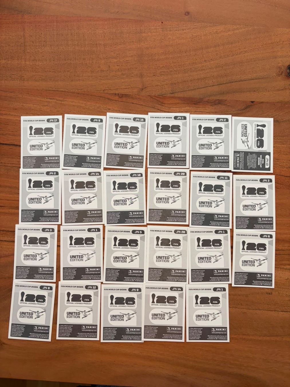 Panini Carte collezionabili: Panini Japan JPN 2026 – Usato da Solothurn venduto da rah_g92d 1