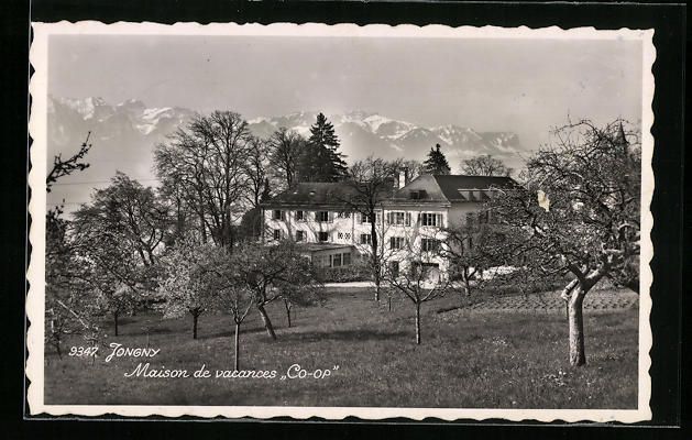 Cartoline postali: AK Jongny, Maison de vacances Co-op – Usato da Berlin venduto da bartko-reher