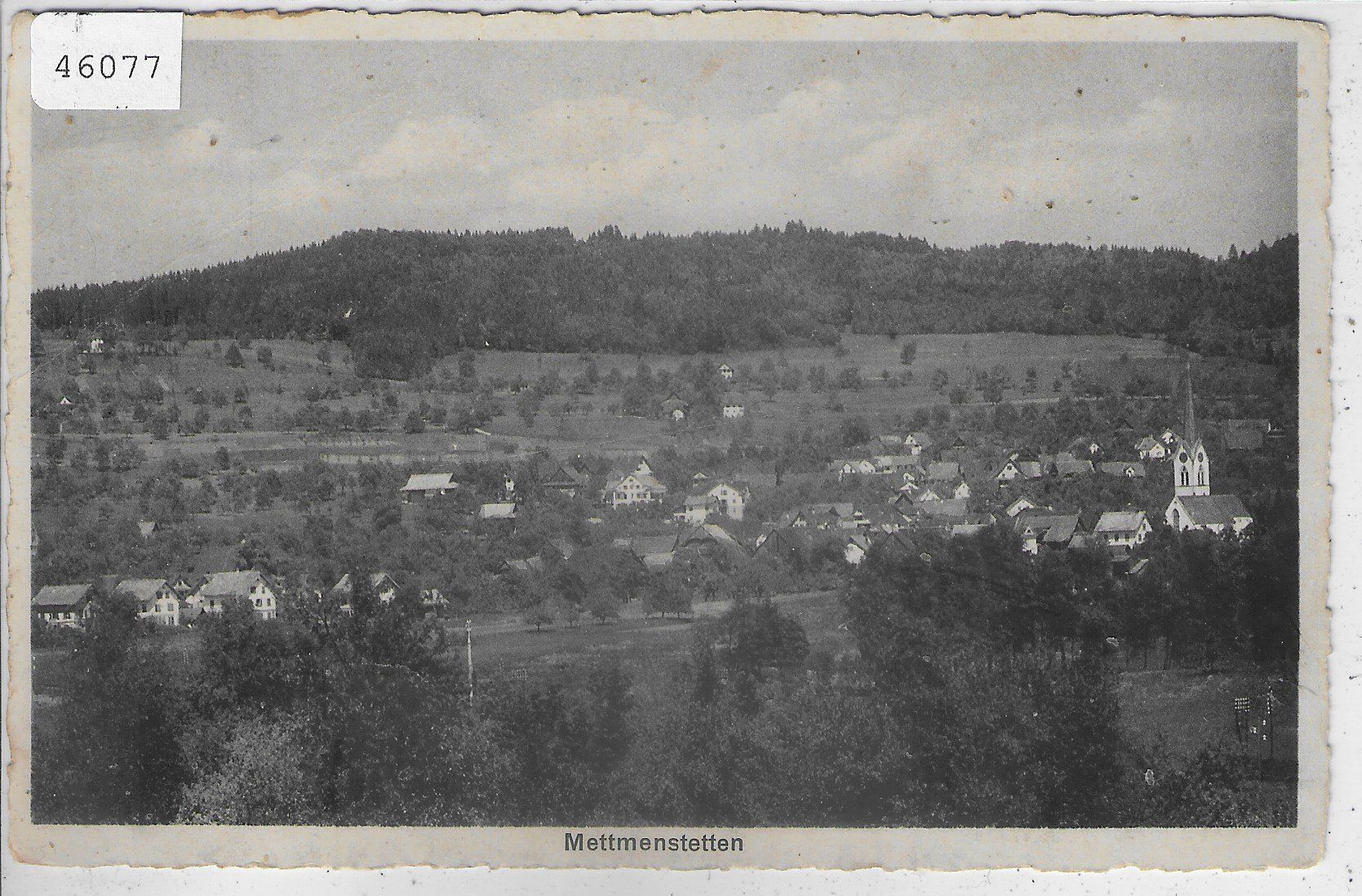 Ansichtskarten: Mettmenstetten - Generalansicht – Gebraucht aus Ettingen von Kartenplanet