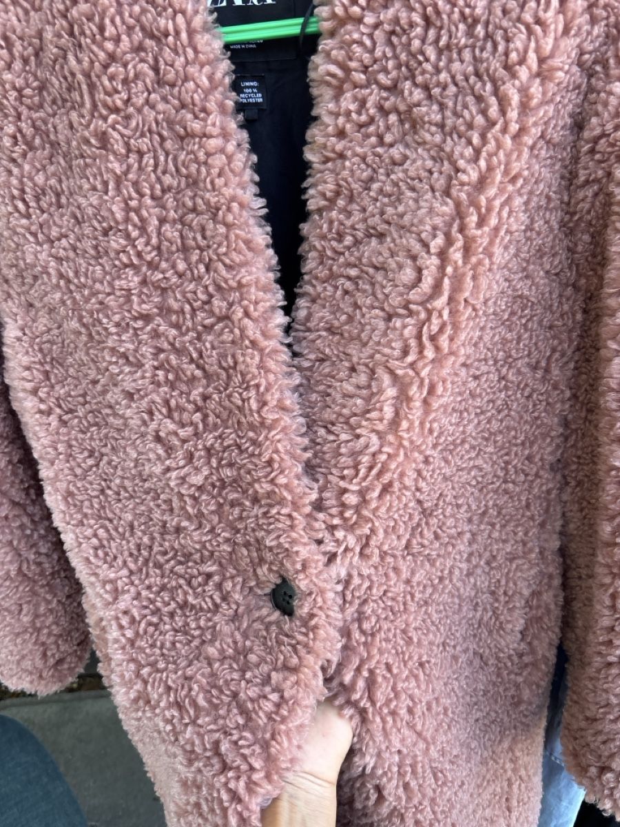 Zara Giacche: Zara Teddy Coat Rose Size M new condition – Nuovo (secondo la descrizione) da Ittigen venduto da spaige27 4