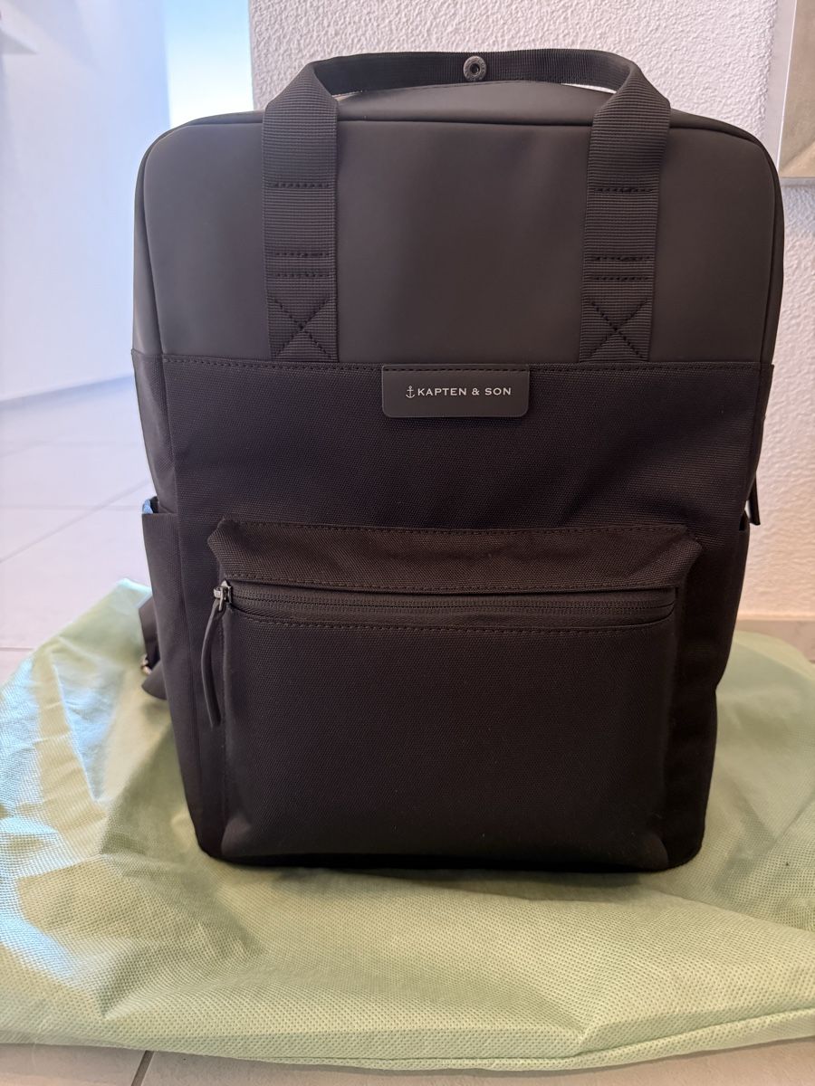 Kapten & Son Zaini: KAPTEN & SON Rucksack, all black – Nuovo e nell'imballaggio originale da Lütisburg venduto da Patty_fer