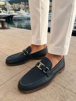 LOUIS VUITTON Major Herren Leder Mokassins (NP 1250.-) AB 1.