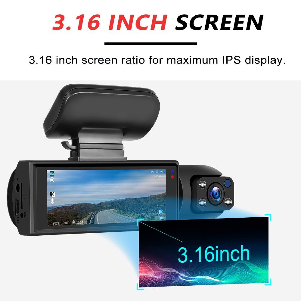 Action Cam: Weitwinkel-Auto-DVR-Recorder High-Definition-Nachtsicht – Nuovo e nell'imballaggio originale da Genève venduto da Top-Trend 9