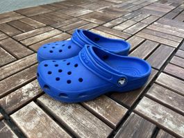 Original Crocs Clogs blau Gr. 35
