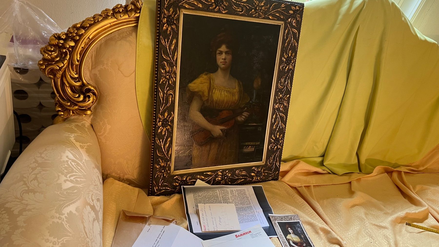 Dipinti: Luise Rüdisühli, Orginal Gemälde, Nr 17 – Usato da Illnau-Effretikon venduto da brockischweiz