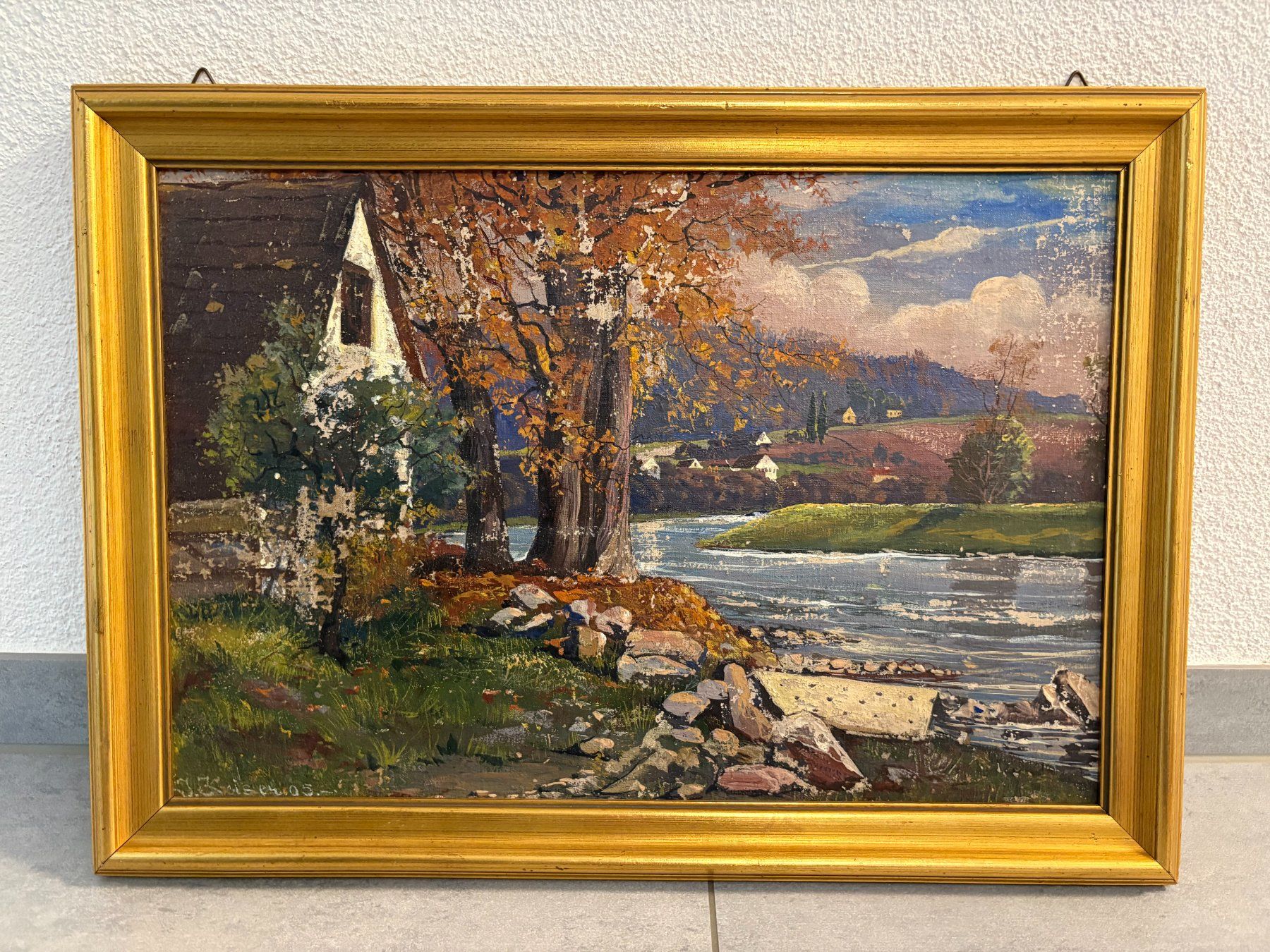 Dipinti: 56x41/ ZUM BASTELN/ Ölgemälde Bilderrahmen – Usato da Ottenbach venduto da TimelessEmotions.
