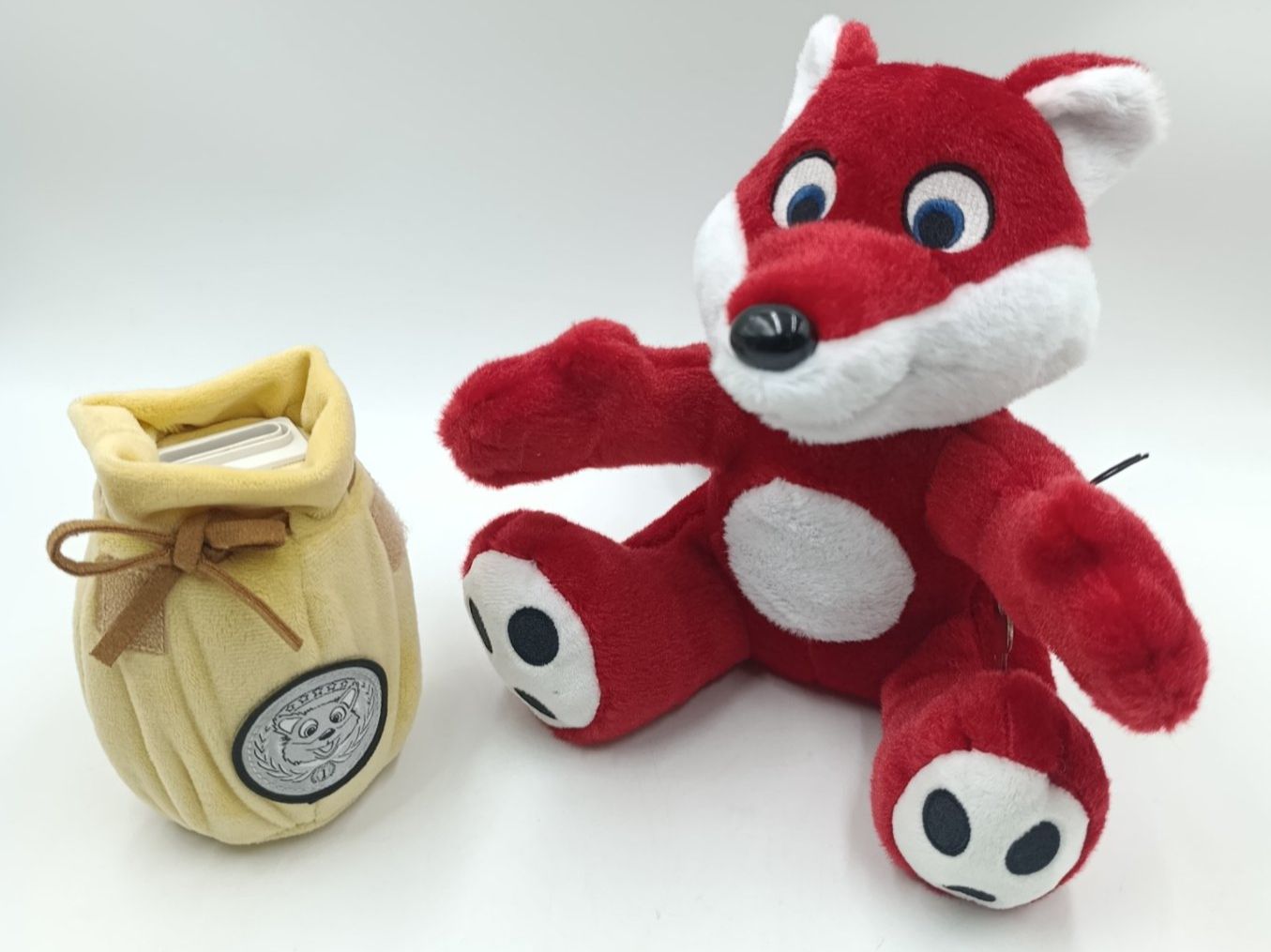 Salvadanai: UBS Sparkässeli Stoff Fuchs mit Schlüssel – Usato da Wil SG venduto da Donaldus 4
