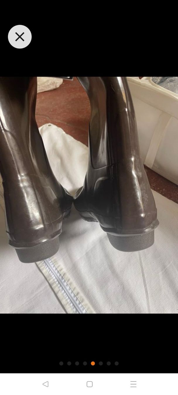 Scarpe da donna: Hunter boots new 40/41 – Nuovo (secondo la descrizione) da Neirivue venduto da naz_z28w 3
