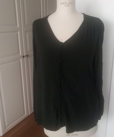 Neu - Dunkelgrüne Bluse von Minus Gr. M L