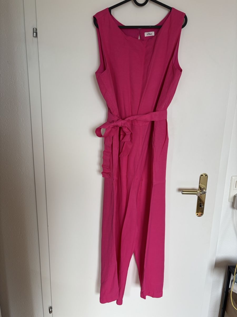 Tute: s.Oliver Jumpsuit pink ärmellos – Usato da Uetikon am See venduto da ansi2601