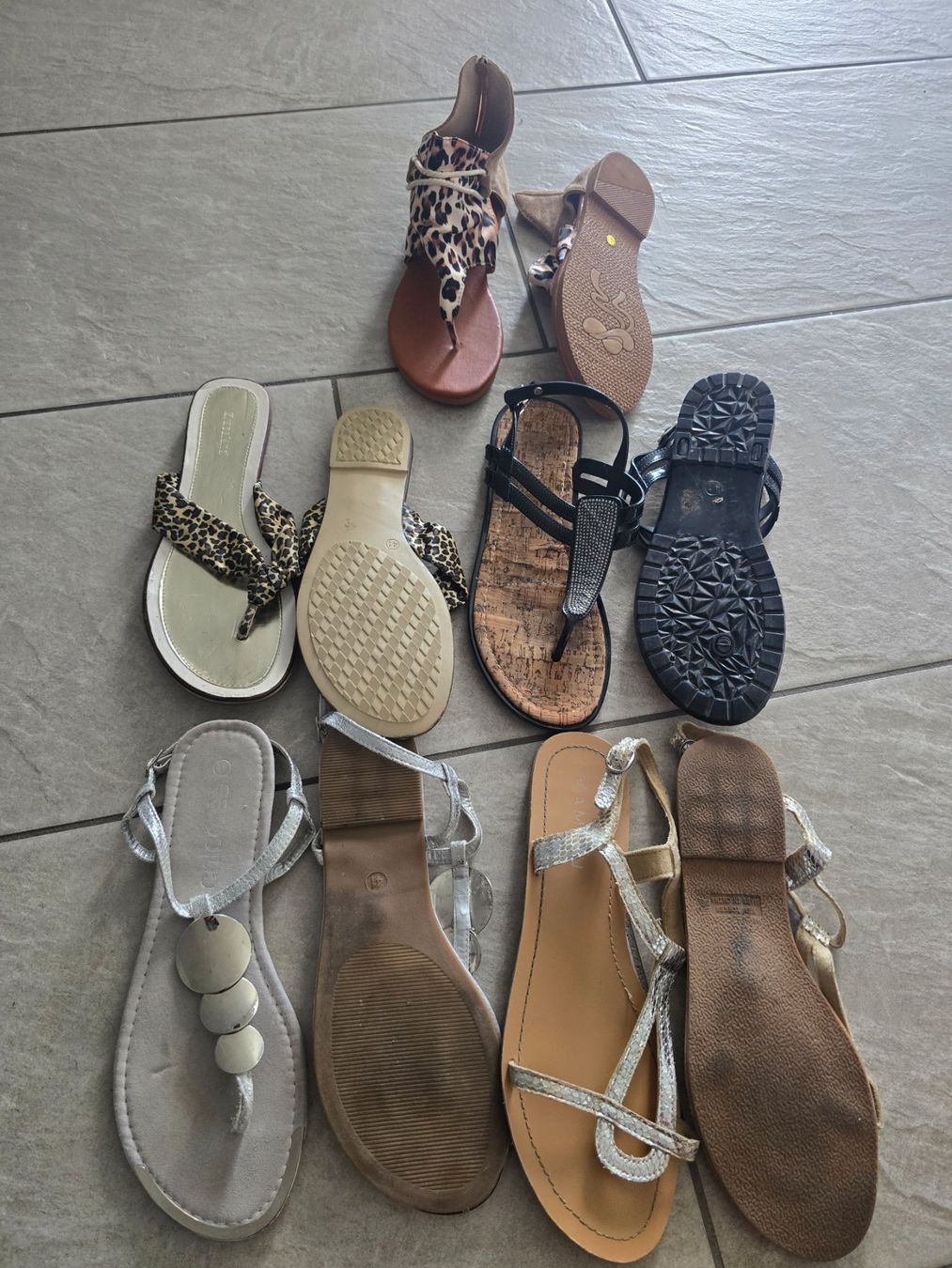Damenschuhe: Schuhpaket Sandalen Gr. 41 – Gebraucht aus Brugg AG von VerkaufReto123