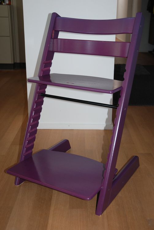 STOKKE Tripp Trapp inkl. Babyset und Kissen, Farbe purple