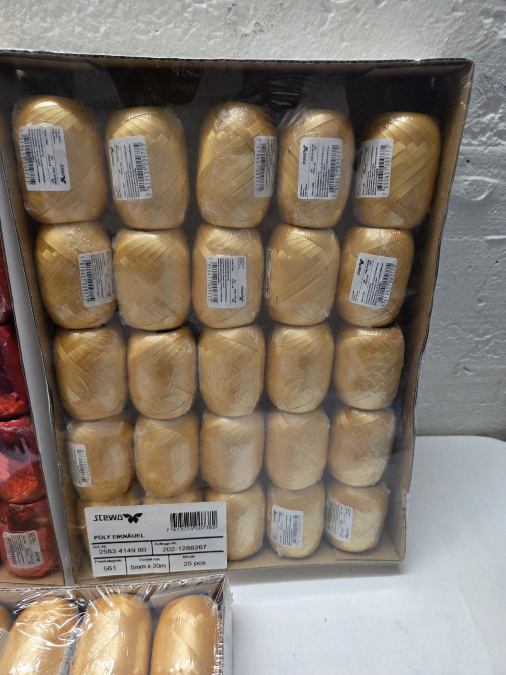 Dekobänder: Stewo Poly Eiknäuel Geschenkband  neu.. – Neu und originalverpackt aus Stans von Ducati16 3