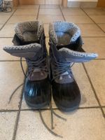 Canadian Winterstiefel Damen, Grösse 38, gefüttert,Grau