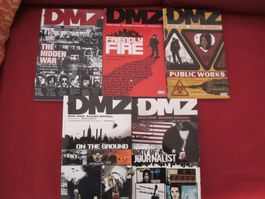 5 DMZ Comics, Graphic Novels, Englisch
