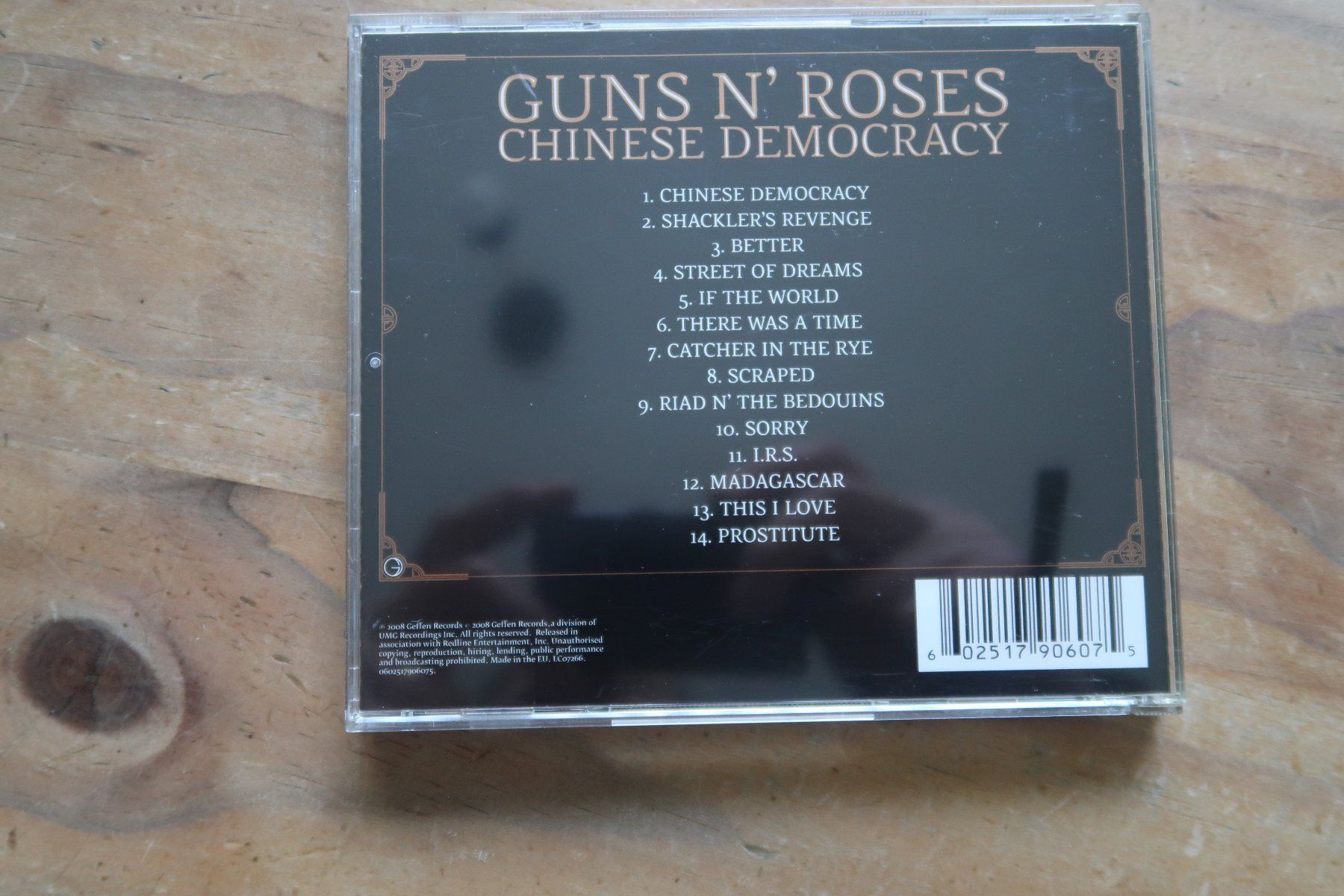 CD: GUNS N'ROSES - CHINESE DEMOCRACY - CD – Usato da Basel venduto da Patiscat 1