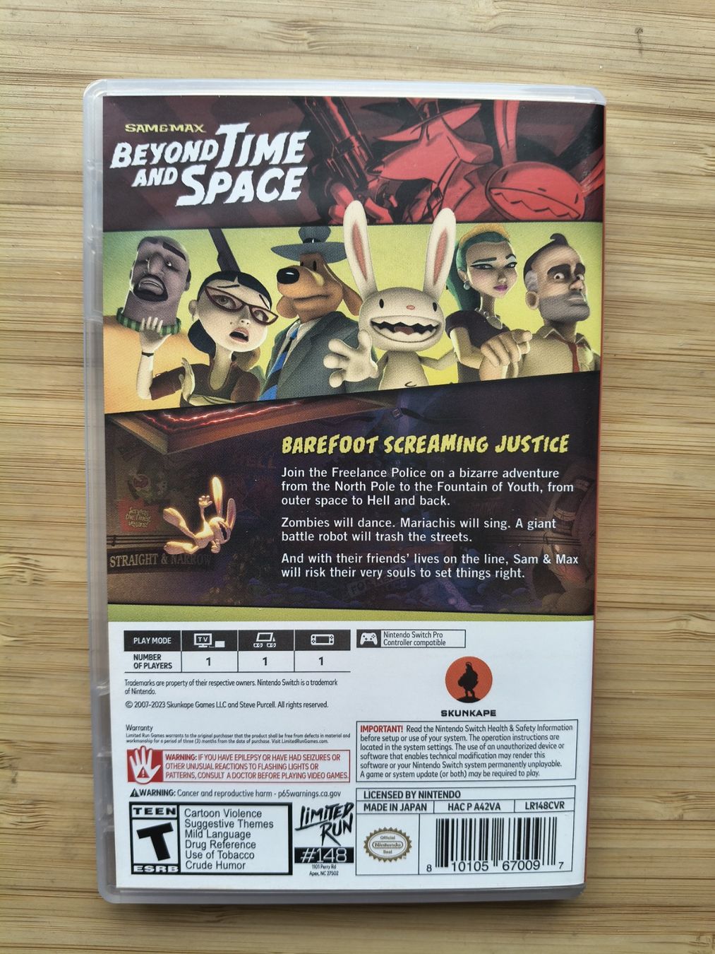 Giochi: Sam & Max: Beyond Time and Space (Switch) – Usato da Riedholz venduto da ste_96cd 1