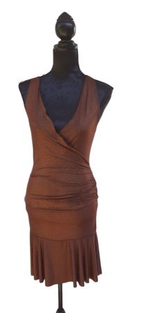 Kleid Vintage Bronze