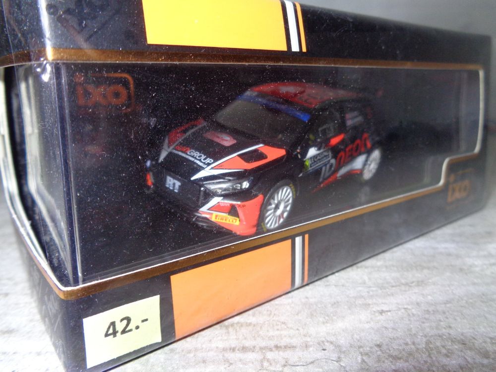 RAM888.22 - Ixo 1:43 IXO Citroen C3 Rally2 #22 Rally Montecarlo 2023 S.Lefebvre A.Malfoy Red Black White RAM888.22 ( - Auto Rally