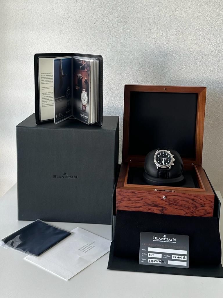 Blancpain Orologi: Blancpain Flyback Chronograph Big Date Leman Ref. 2885F-1130 – Nuovo (secondo la descrizione) da Ueberstorf venduto da Spicher 7