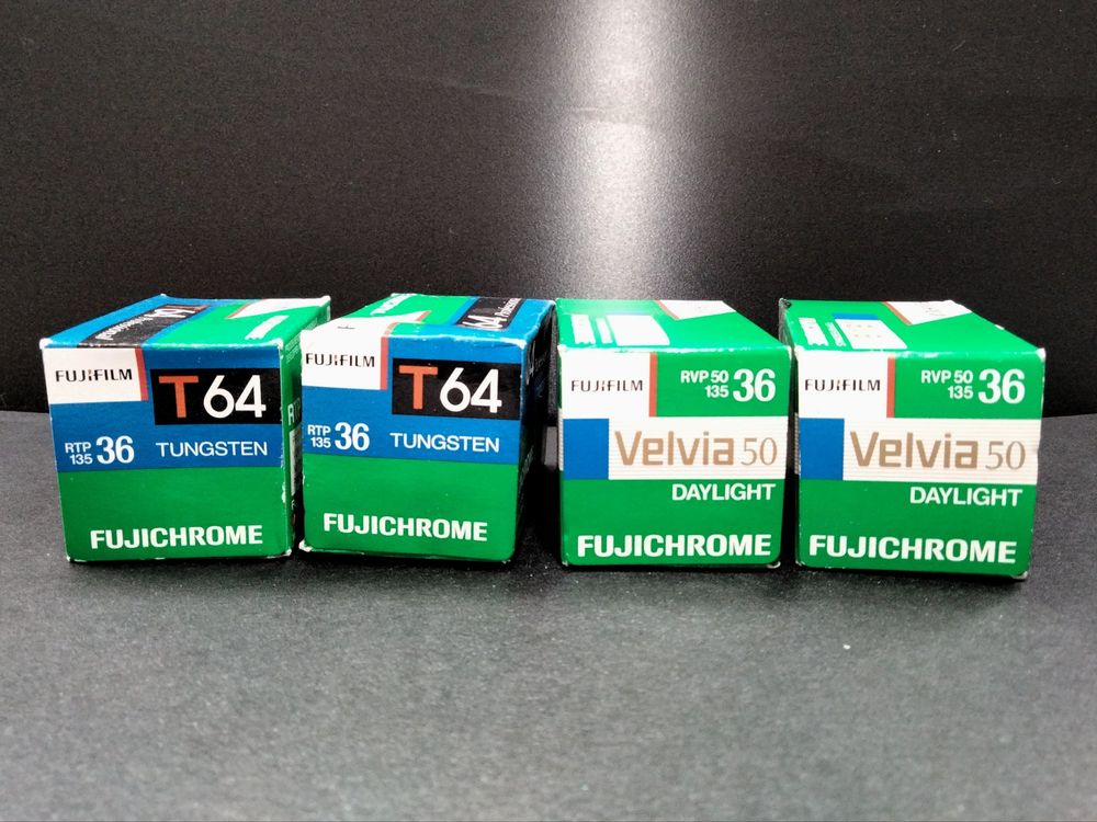 Fujichrome T64 et Fujichrome Velvia 50 | Kaufen auf Ricardo