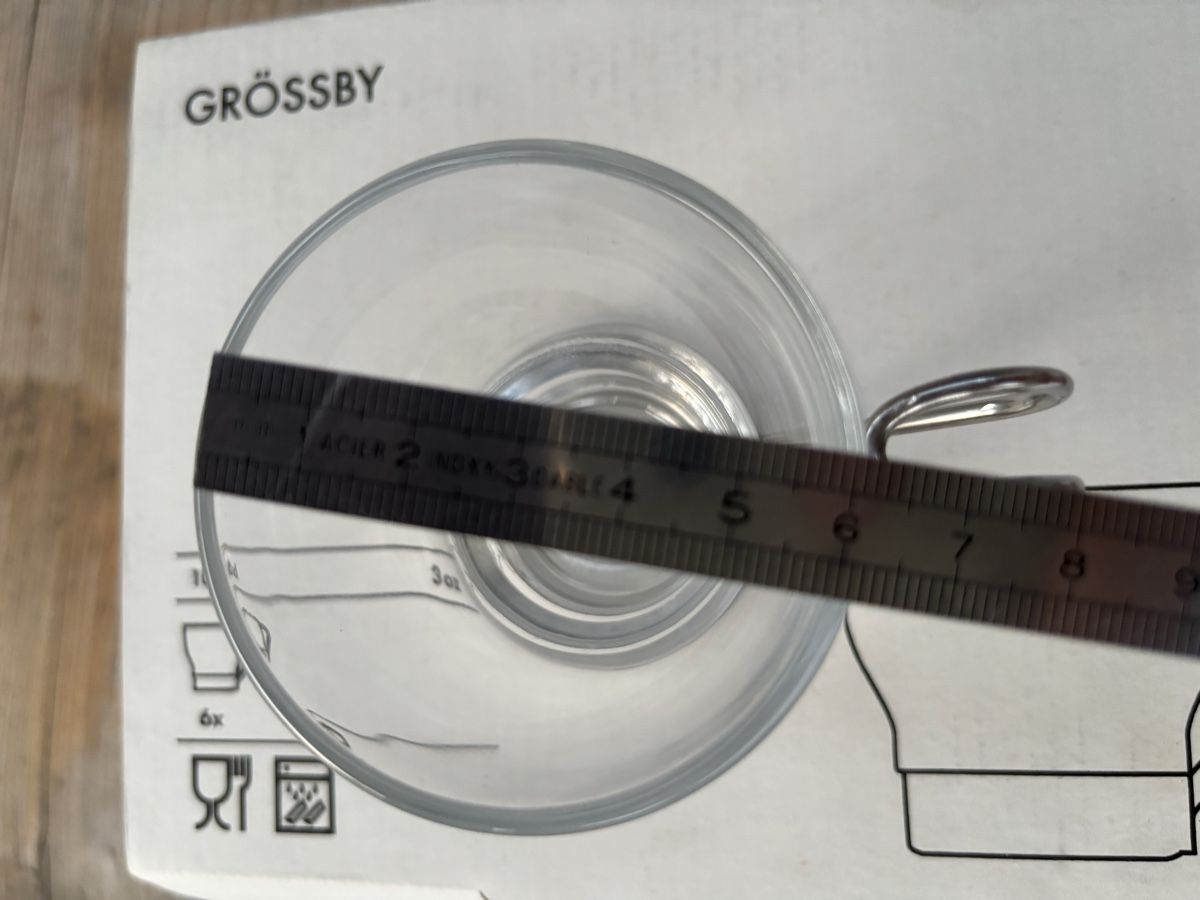 Ikea Bicchieri: Espresso 6er Set Gläser mit Metallhalterung – Usato da Würenlos venduto da Ashley24 3
