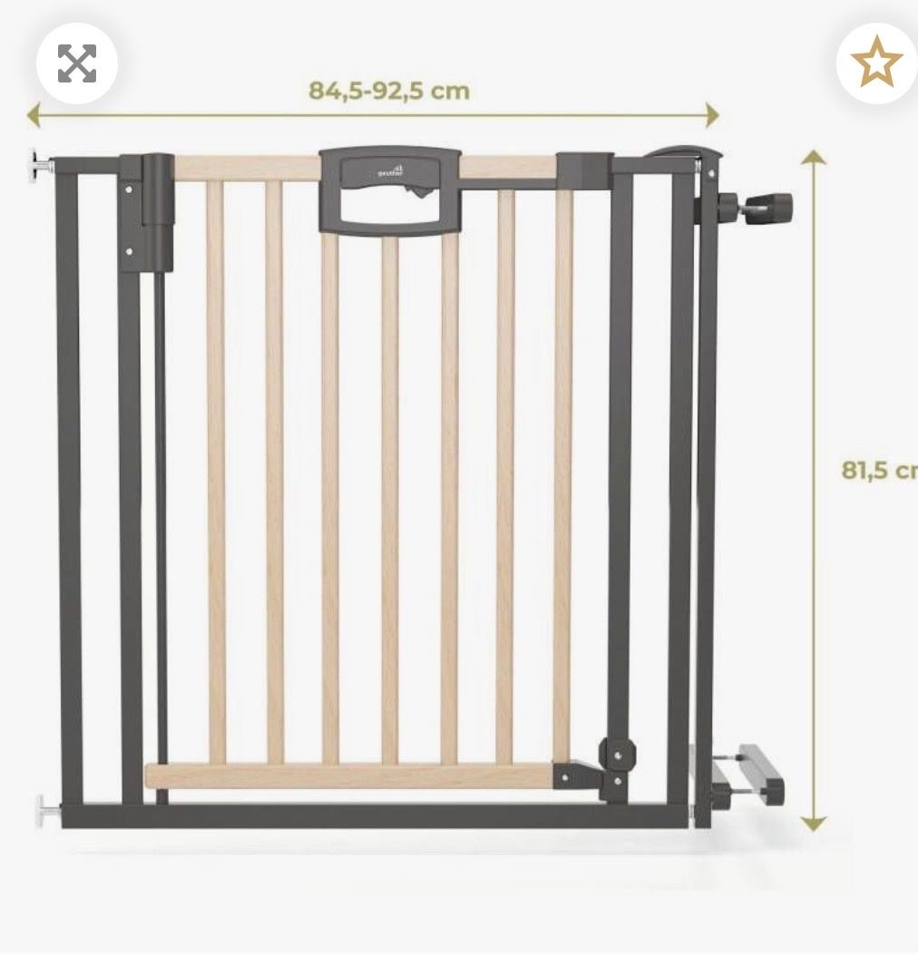 Sicherheit: Safety Gate Geuther Easylock Plus – Gebraucht aus Bellevue von annacaroline80
