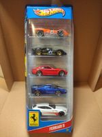 Hot Wheels Ferrari 5 Pack - 2012