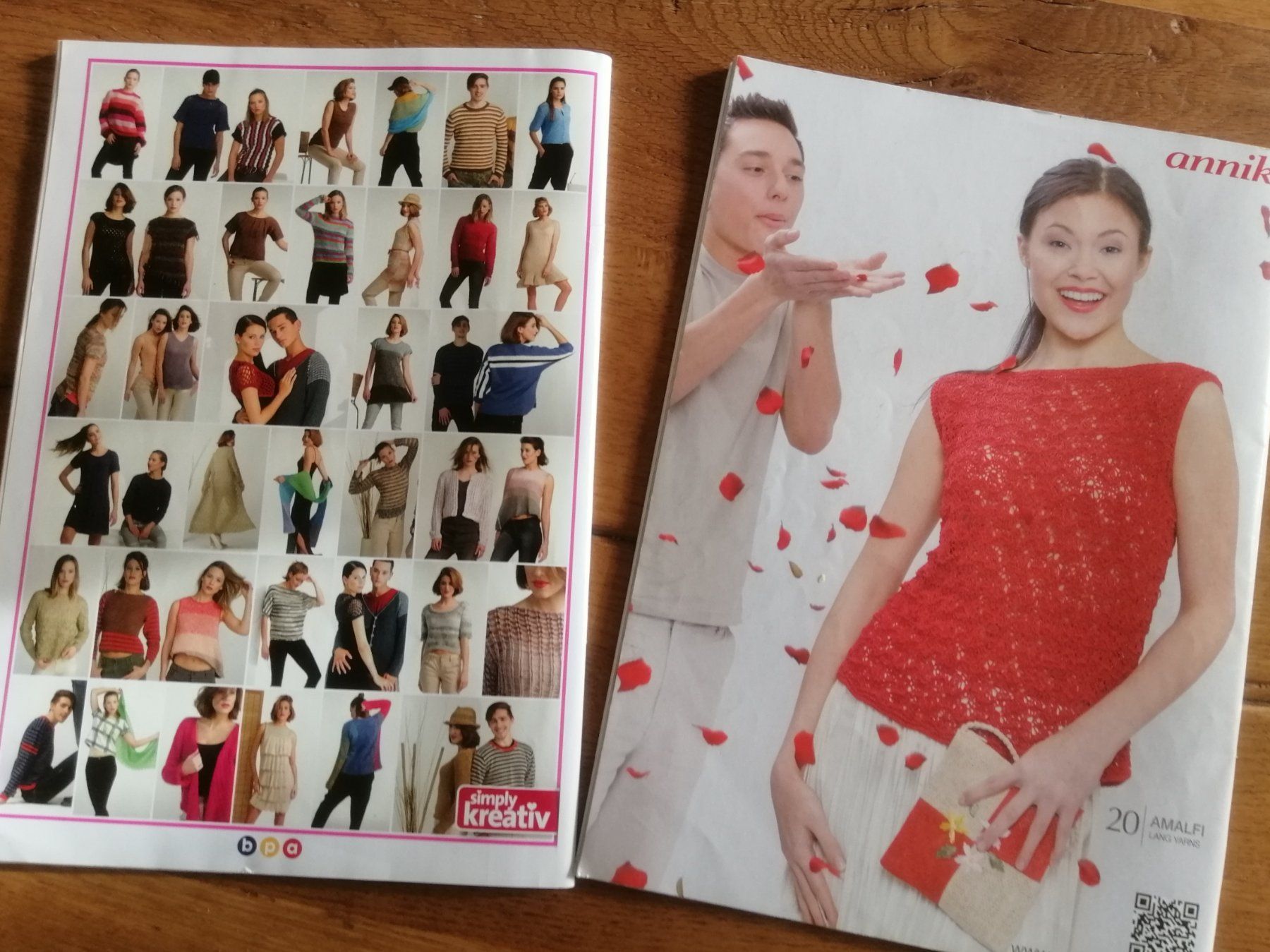 Riviste & Magazine: 2 Strickhefte "annika" – Usato da Langenthal venduto da Handstrick 1